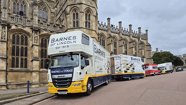A successful joint effort by Barnes of Lincoln and White & Company—precision, care and compliance in a royal environment.